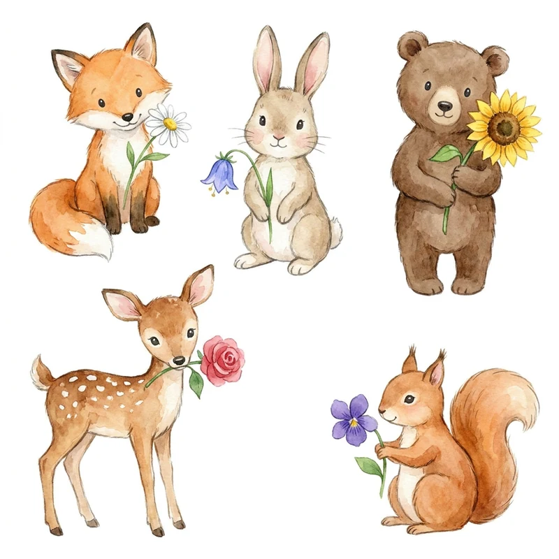Free woodland animal PNG sample 2