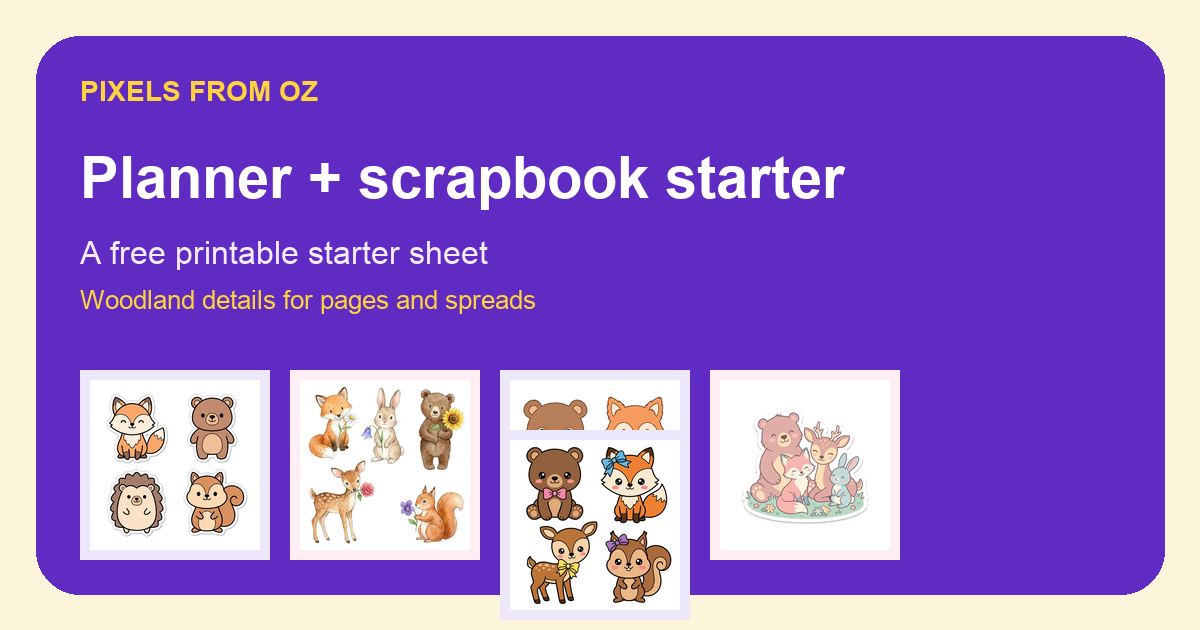 For planners and scrapbookers project path